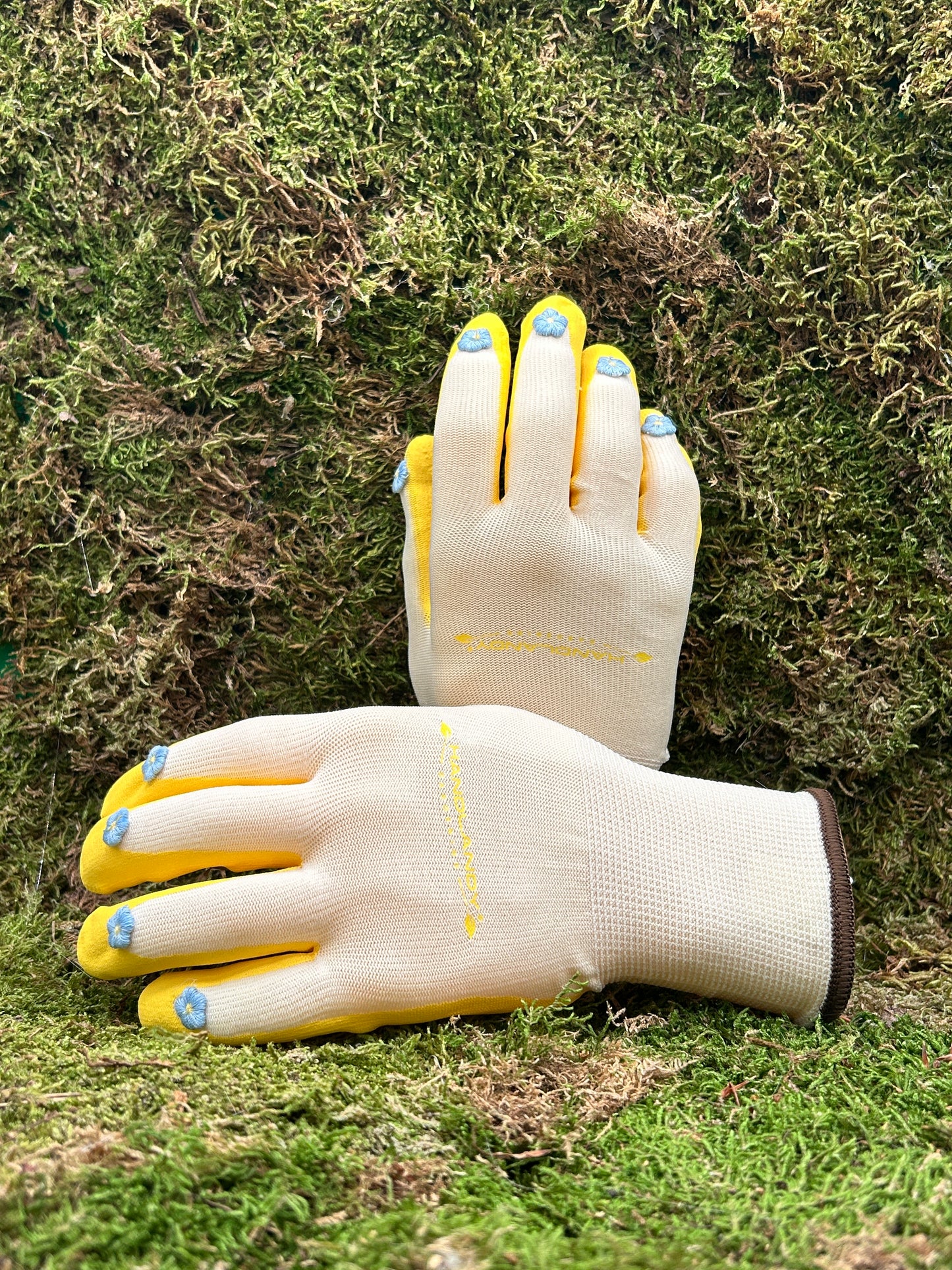 Citrus Sky Coated Gloves